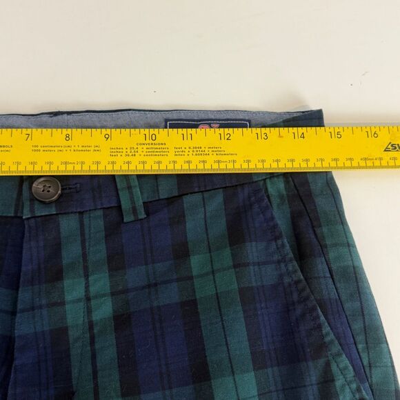 Vineyard Vines Blue Green Plaid Breaker Pants 28 - Picture 6 of 9